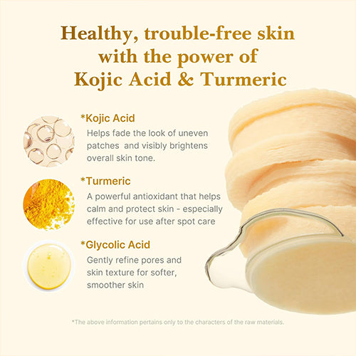 Medicube Kojic Acid Turmeric Pad (70 Pads)