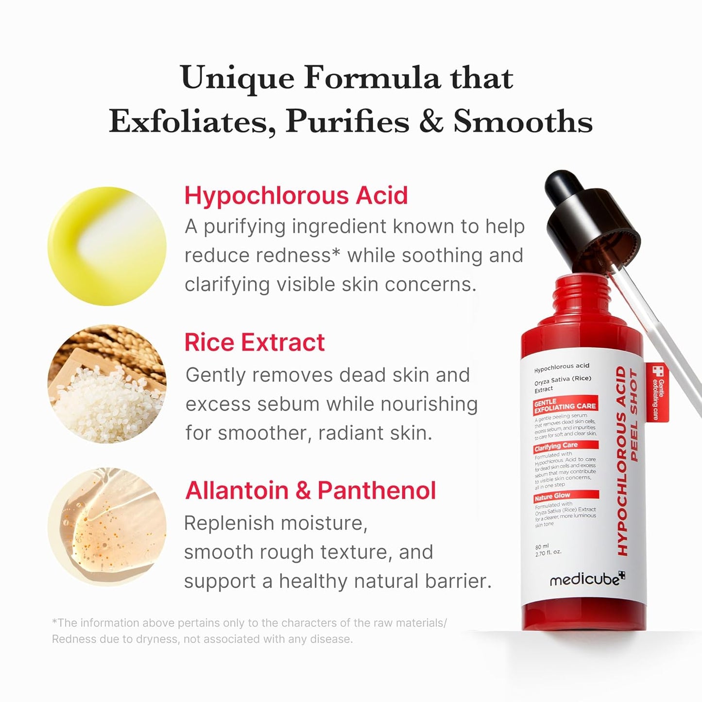 Medicube Hypochlorous Acid Rice Peel Shot