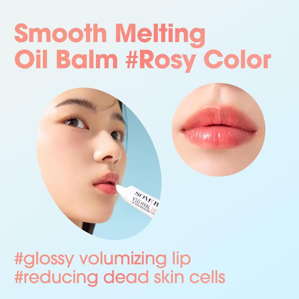 Some By Mi V10 Hya Lip Sun Protector – Tinted Hydrating Lip Balm with SPF 15