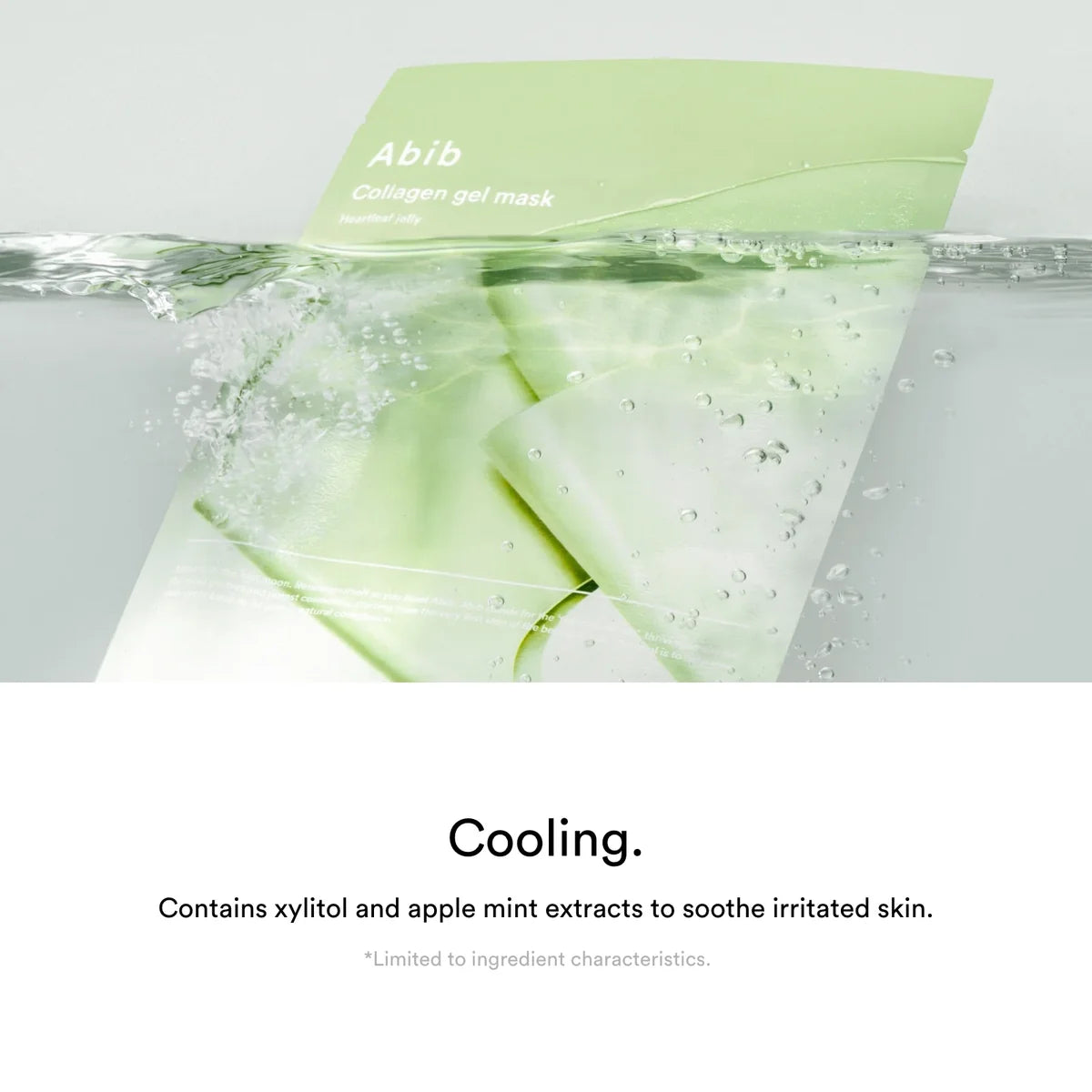 Abib Collagen gel mask Heartleaf jelly