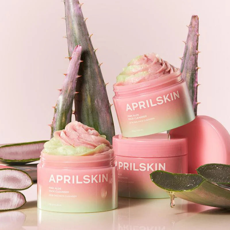 APRILSKIN Pink Aloe Pack Cleanser (120g)