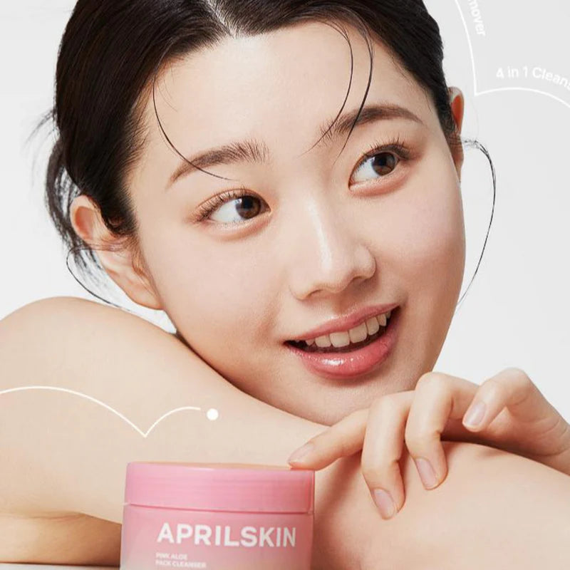 APRILSKIN Pink Aloe Pack Cleanser (120g)