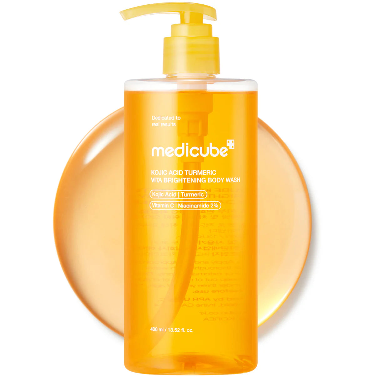 Medicube Kojic Acid Turmeric Vita Brightening Body Wash (400 ml)