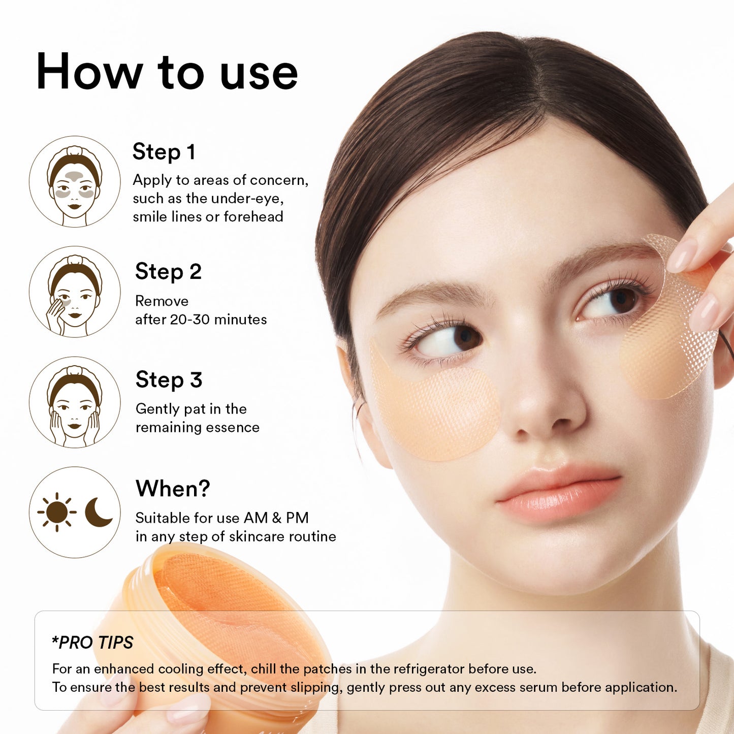 Abib Glutathione Kojic Acid Eye Patch Vita Jelly (60 Patches)