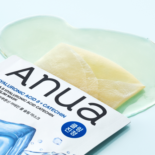 Anua 8 Hyaluronic Acid Catechin Cool Slim Mask 23ml- 1 Sheet