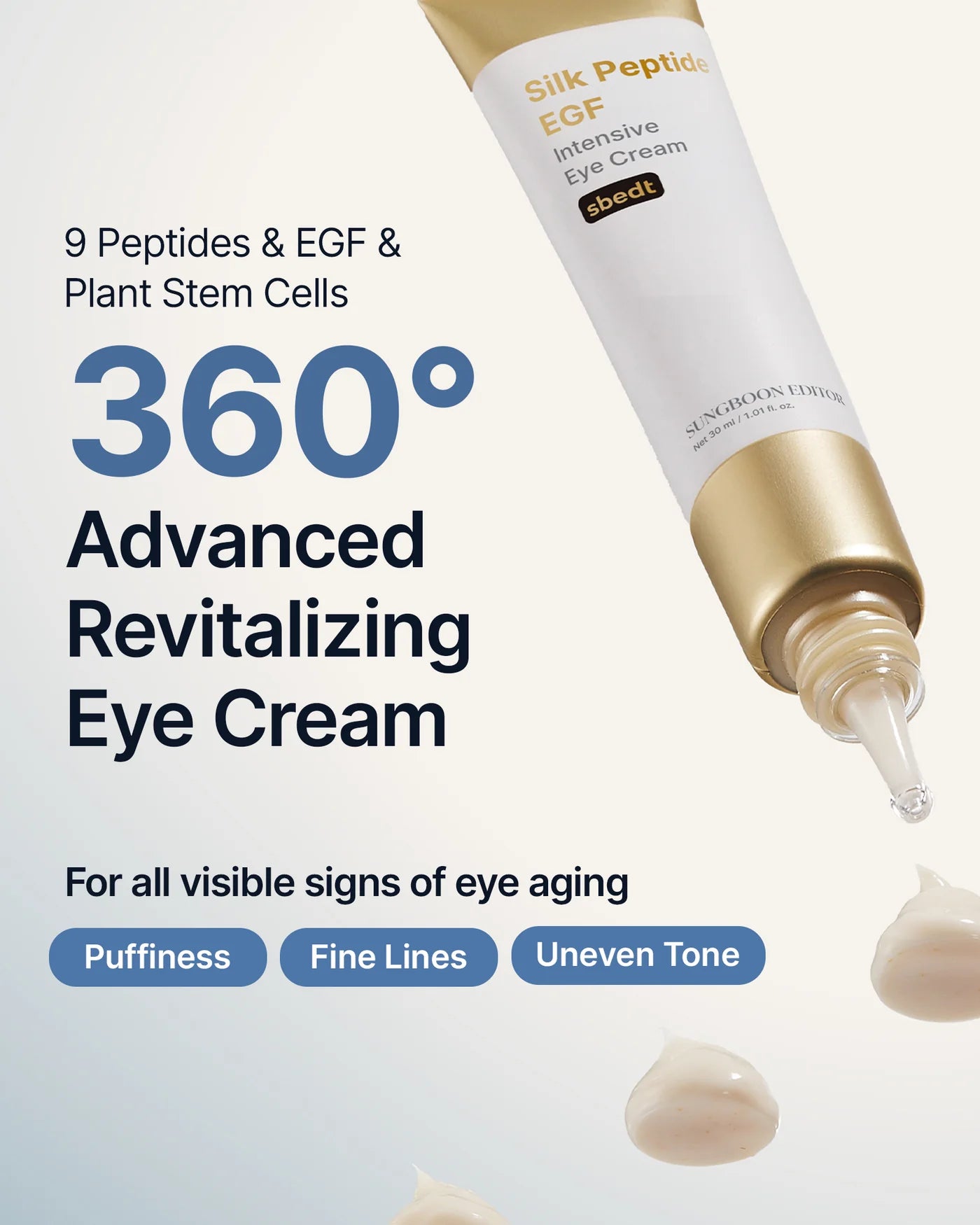 Sungboon Editor Silk Peptide EGF Intensive Eye Cream 30ml