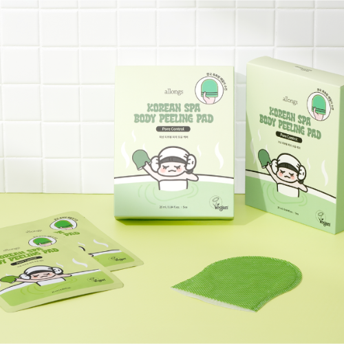 Allongs Korean Spa Body Peeling Pad Pore Control – 5 Pads