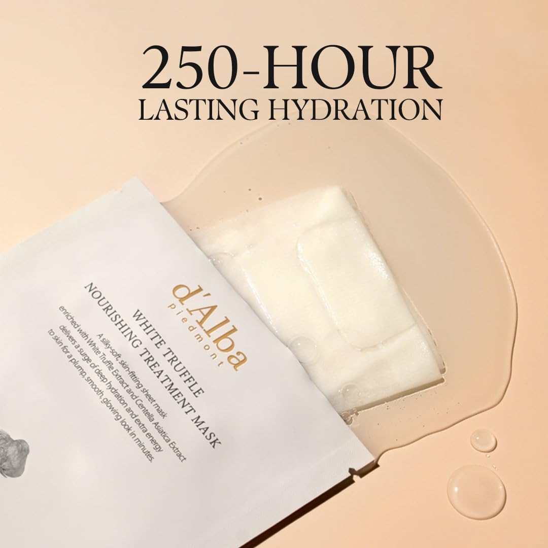d'Alba White Truffle Nourishing Treatment Mask (5 Sheets)