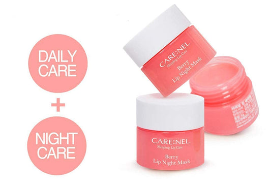 CARE:NEL Berry Lip Night Mask Set (5g × 3ea)