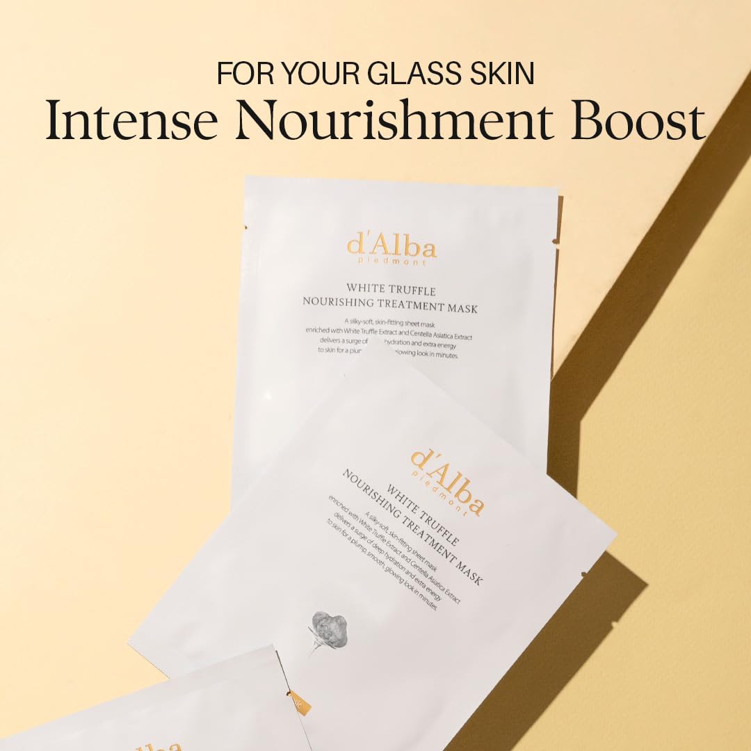 d'Alba White Truffle Nourishing Treatment Mask (5 Sheets)