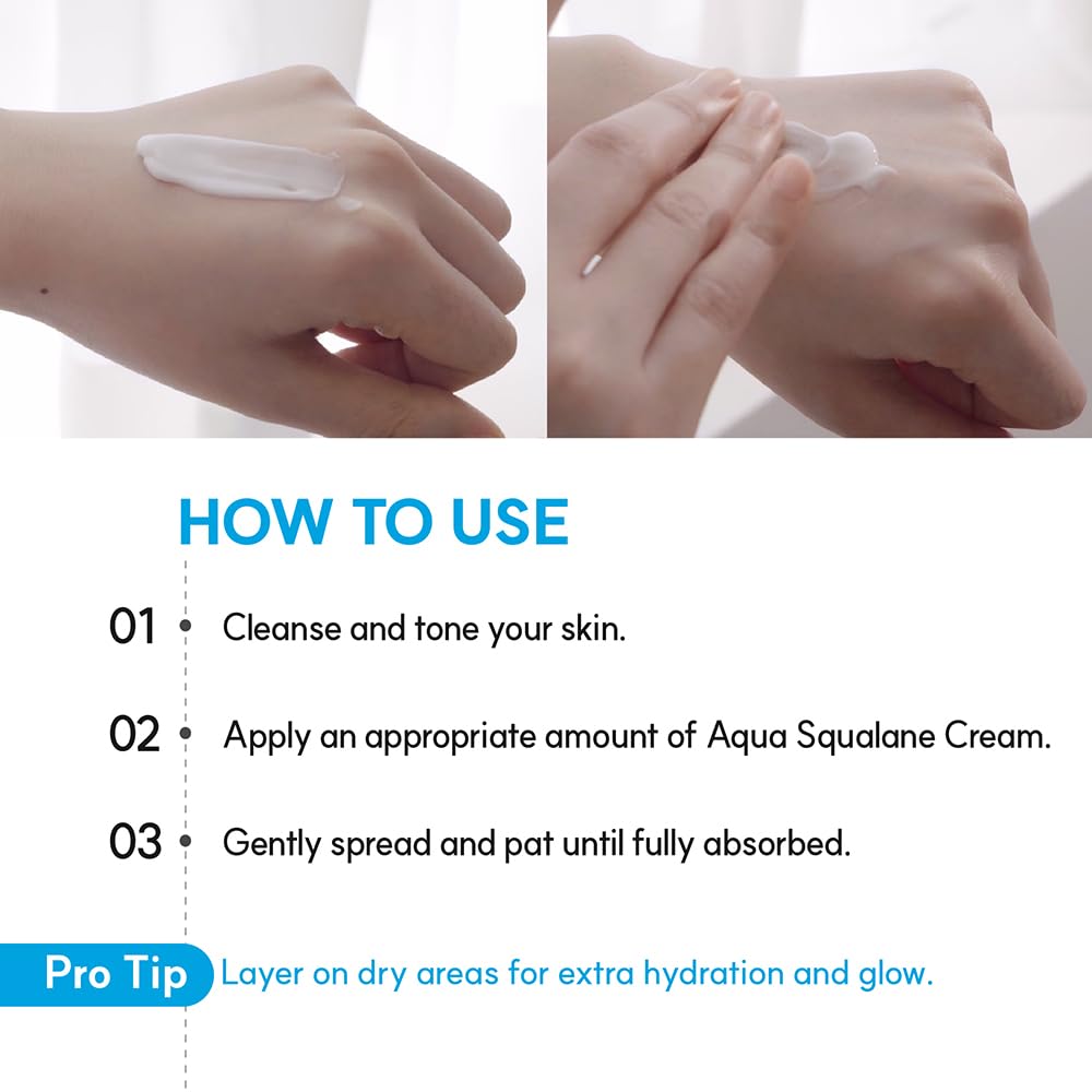 S.NATURE Aqua Squalane Moisturizing Cream – 60ml