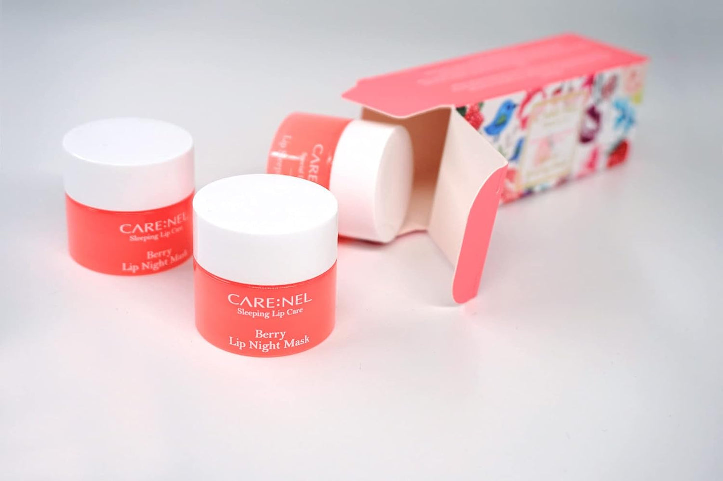 CARE:NEL Berry Lip Night Mask Set (5g × 3ea)