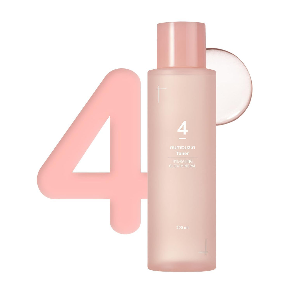 Numbuzin No.4 Hydrating Glow Mineral Toner – 200ml