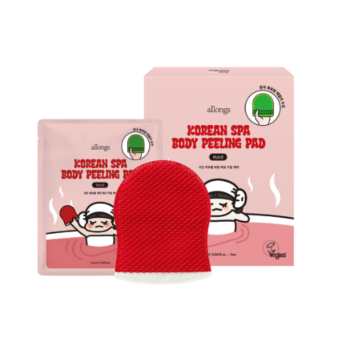Allongs Korean Spa Body Peeling Pad Hard – 5 Pads