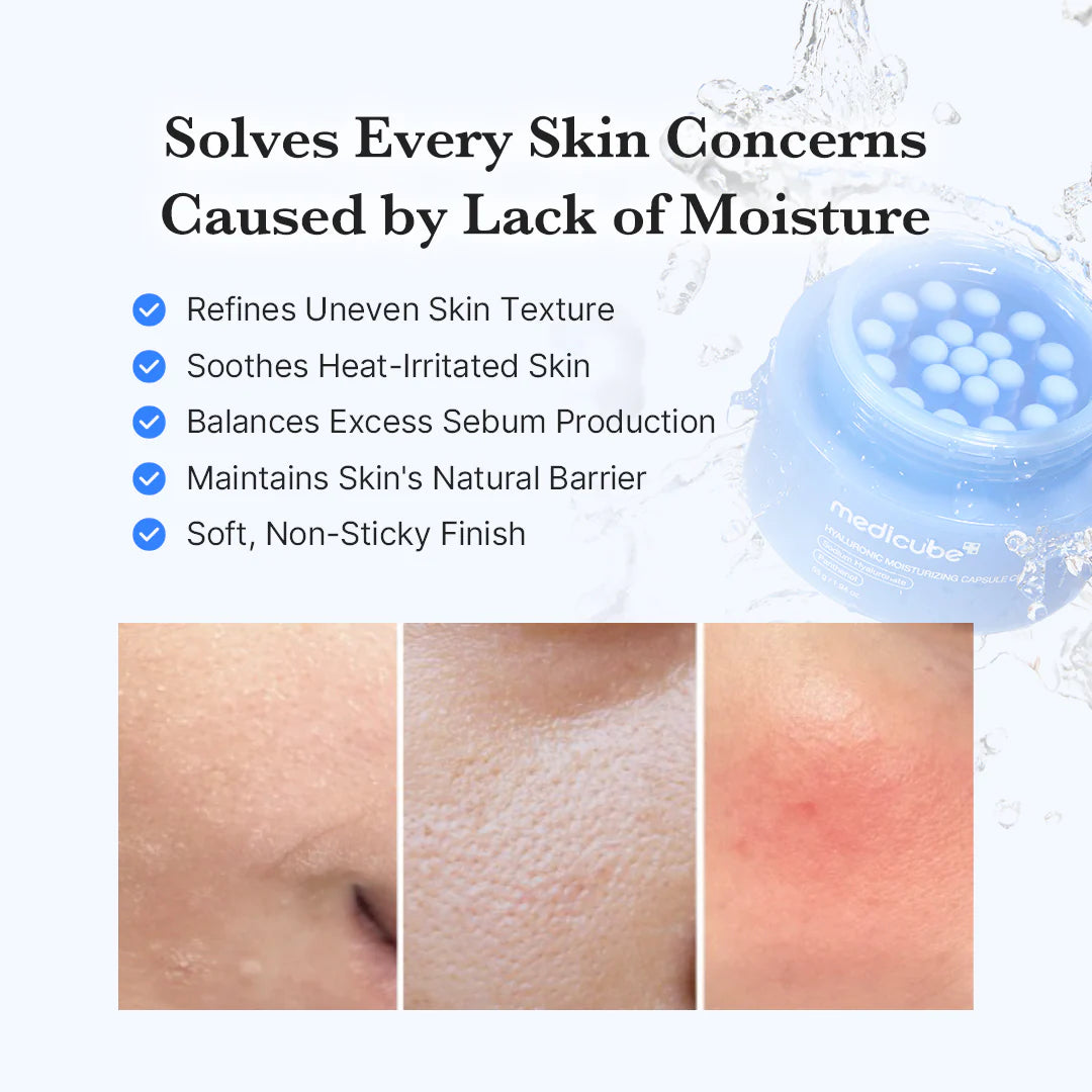Medicube Hyaluronic Moisturizing Capsule Cream 55ml