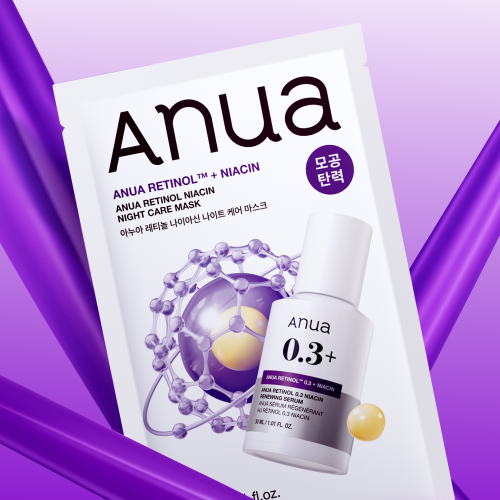 Anua Retinol Niacin Night Care Mask 24ml-1ea