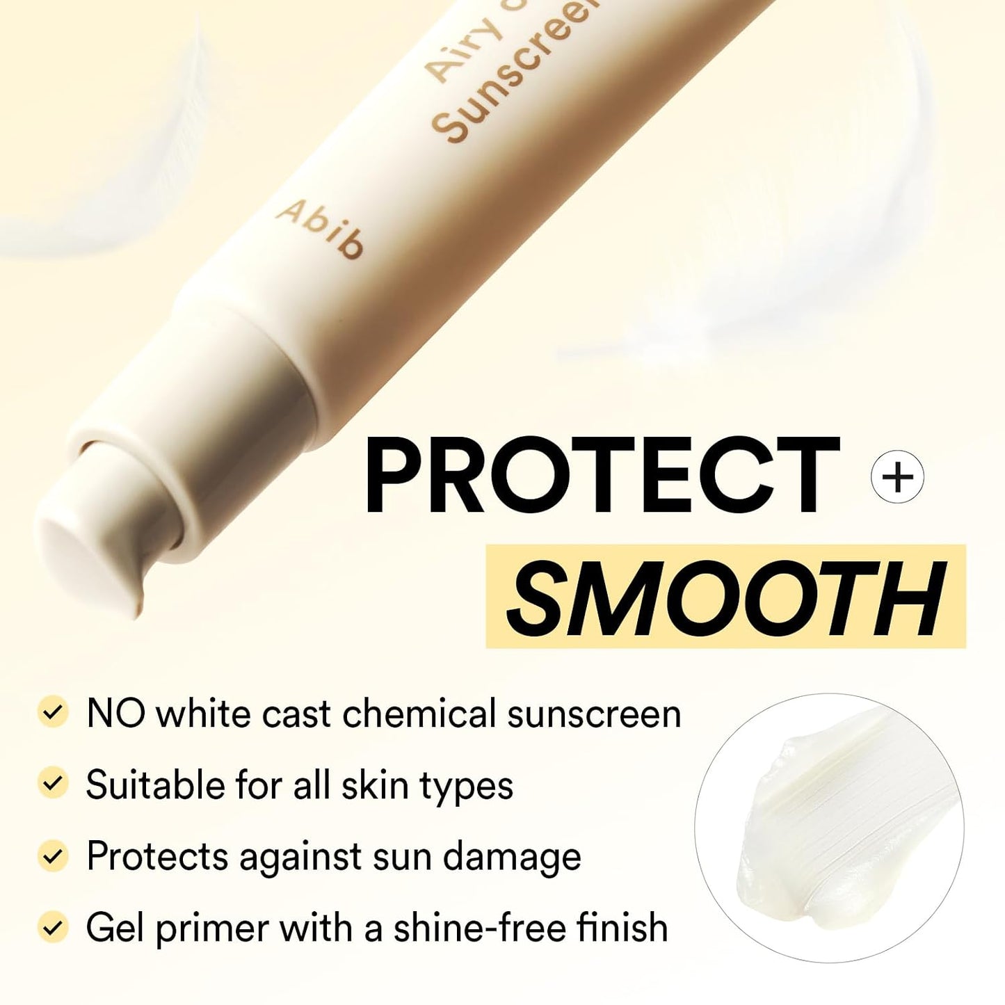 Abib Airy Clear Sunscreen Gel Smoothing Tube SPF 30 30ml