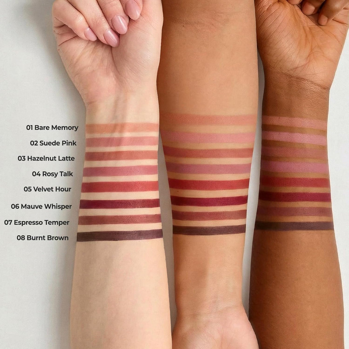Laka Stain Lip Liner 0.7g (4 Colors)