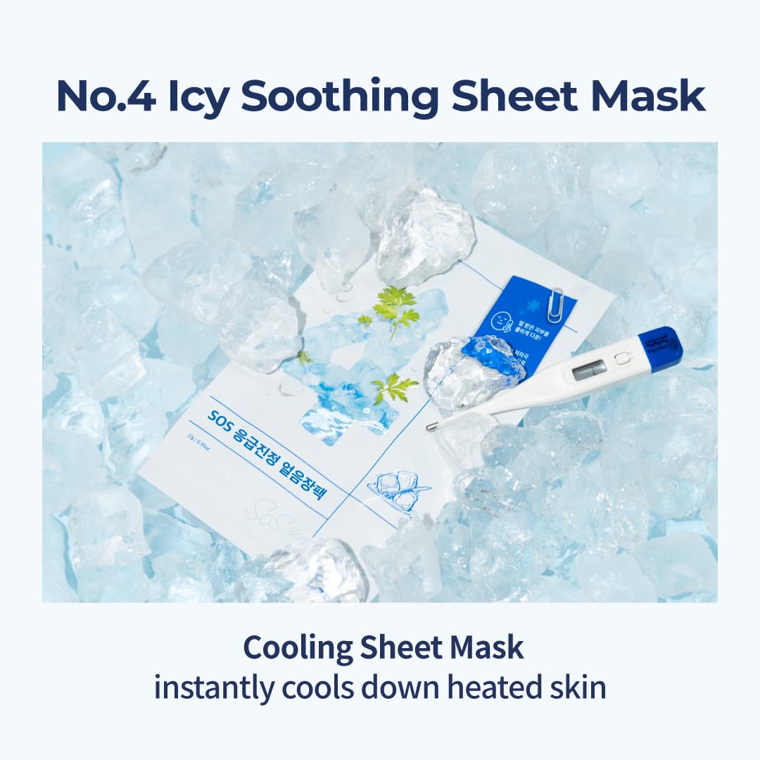 Numbuzin No.4 Icy Soothing Sheet Mask – 1 Sheet