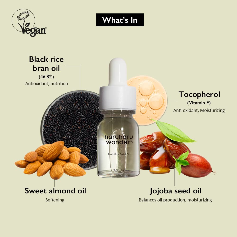 Haruharu Wonder WONDER Black Rice Facial Oil – 10ml
