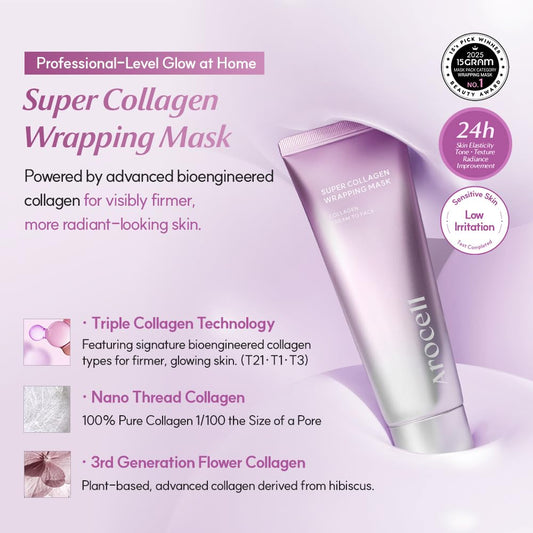 Arocell Super Collagen Wrapping Mask – 80ml