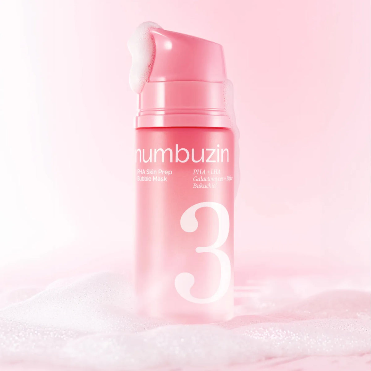 Numbuzin No.3 PHA Skin Prep Bubble Mask – 90ml