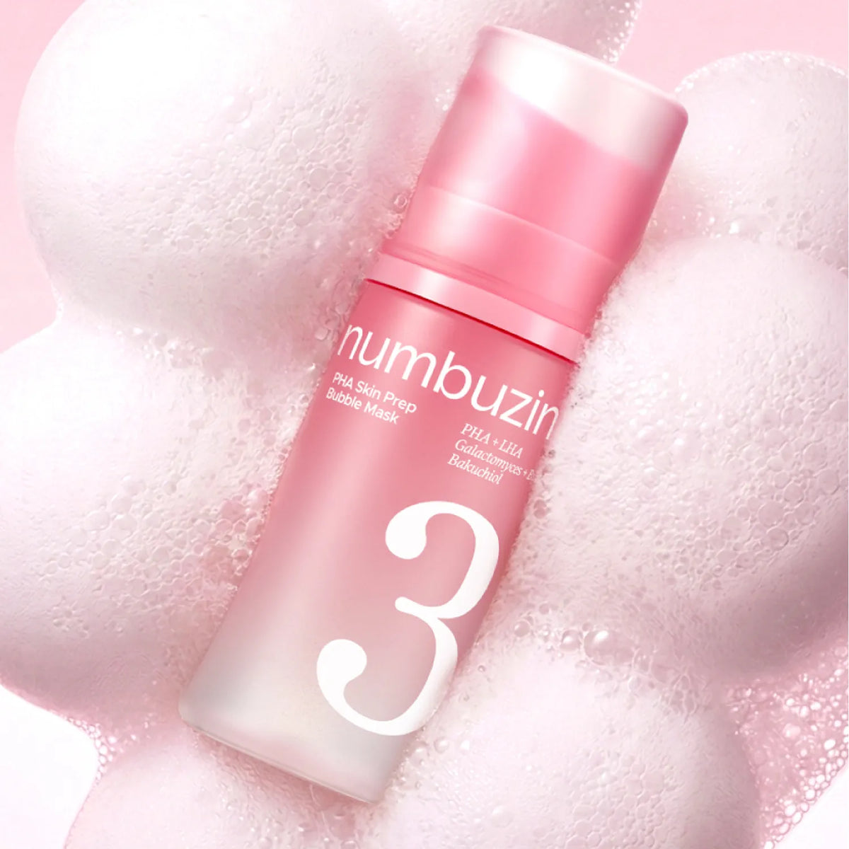 Numbuzin No.3 PHA Skin Prep Bubble Mask – 90ml