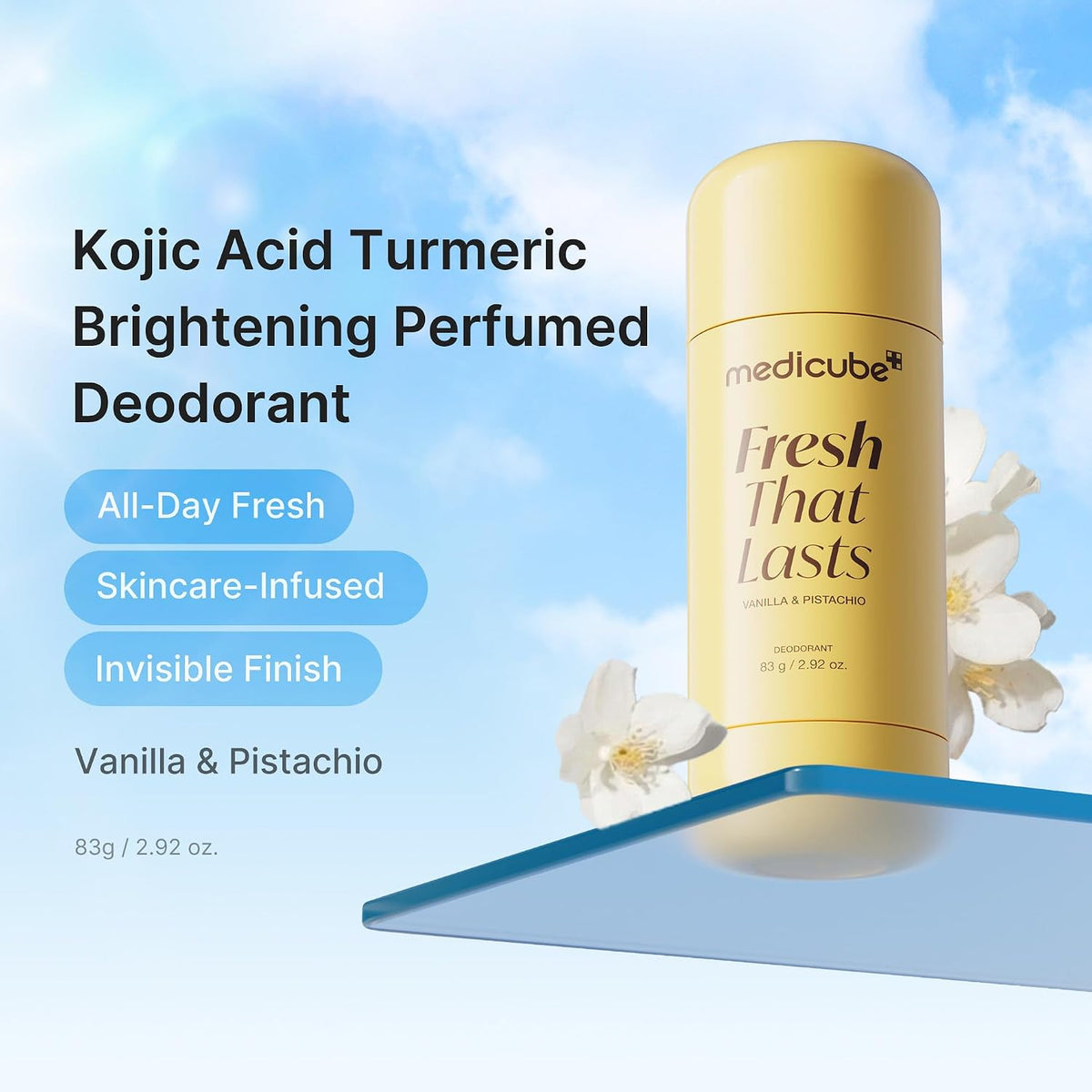 Medicube Vanilla & Pistachio Deodorant – 80g