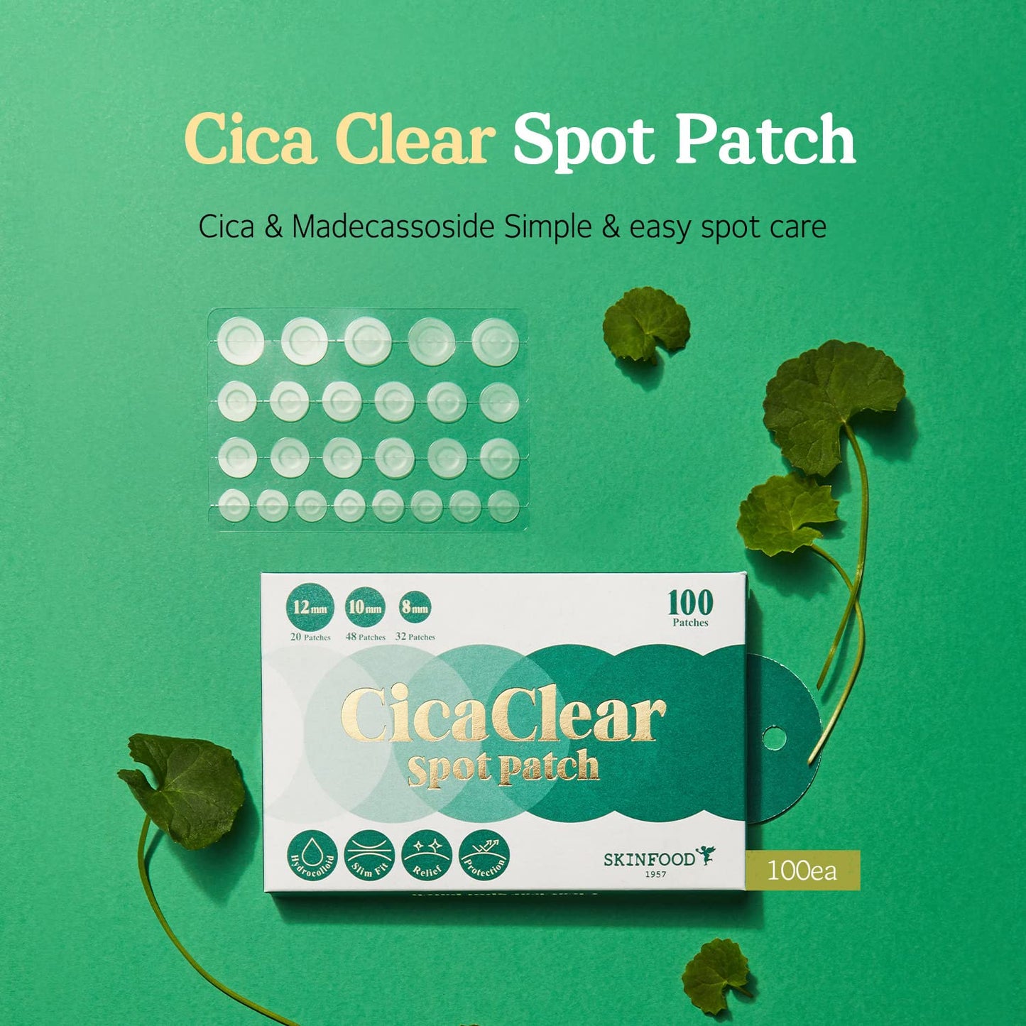 Skinfood CICA Clear Spot Patch 110EA