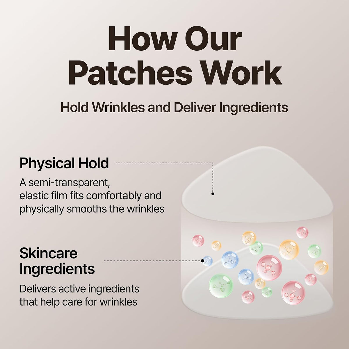 Marshique Wrinkle Repair Frown Line Patch – 60 Patches