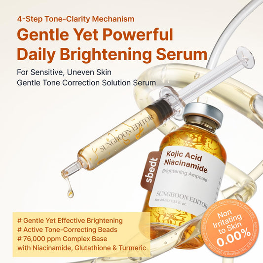 Sungboon Editor Kojic Acid Niacinamide Brightening Ampoule – 35ml