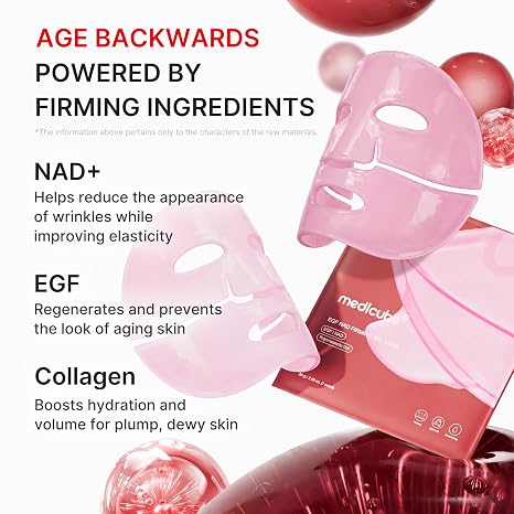 Medicube EGF NAD Firming Gel Mask – 1 Box (4EA)