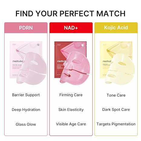 Medicube EGF NAD Firming Gel Mask – 1 Box (4EA)