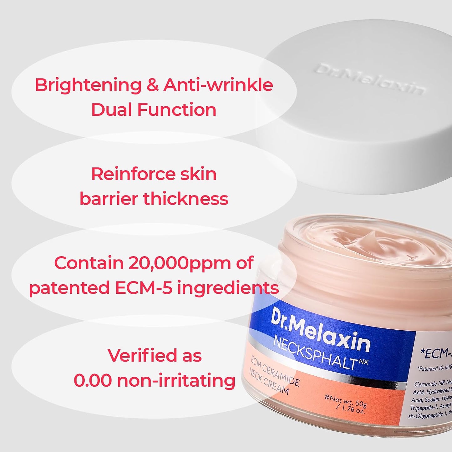 Dr. Melaxin Nexcksphalt ECM Ceramide Neck Cream 50g