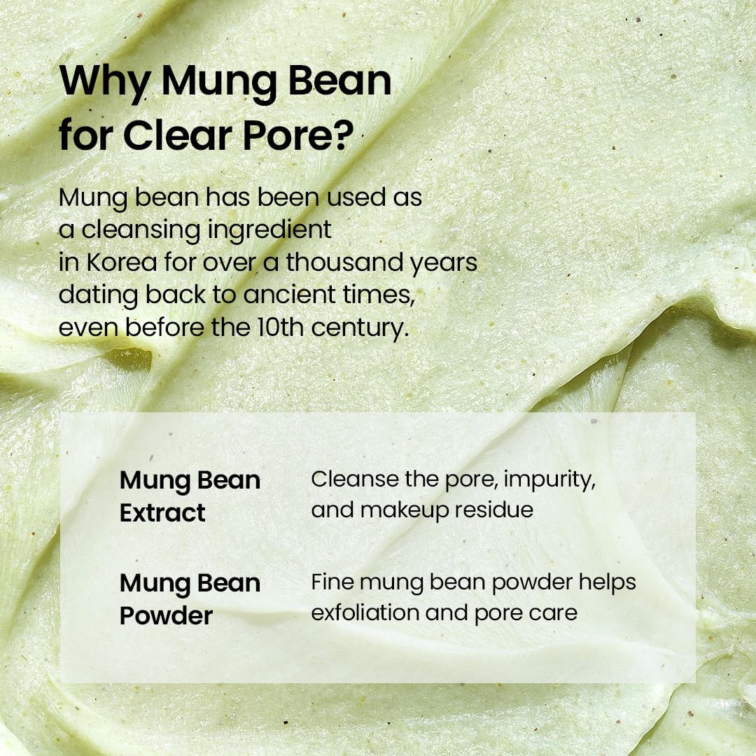 beplain Mung Bean pH-Balanced Cleansing Foam 160ml