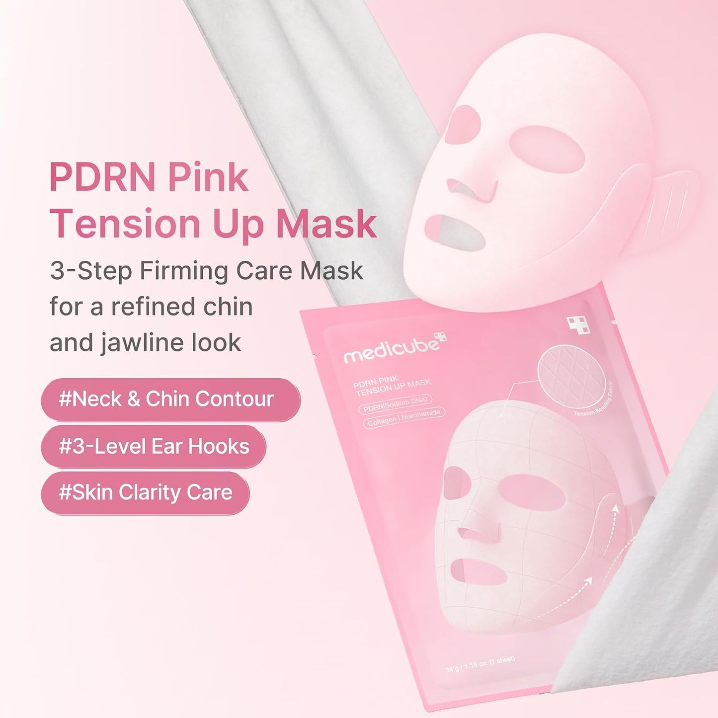 Medicube PDRN Pink Lift Up Mask (4 Sheets)