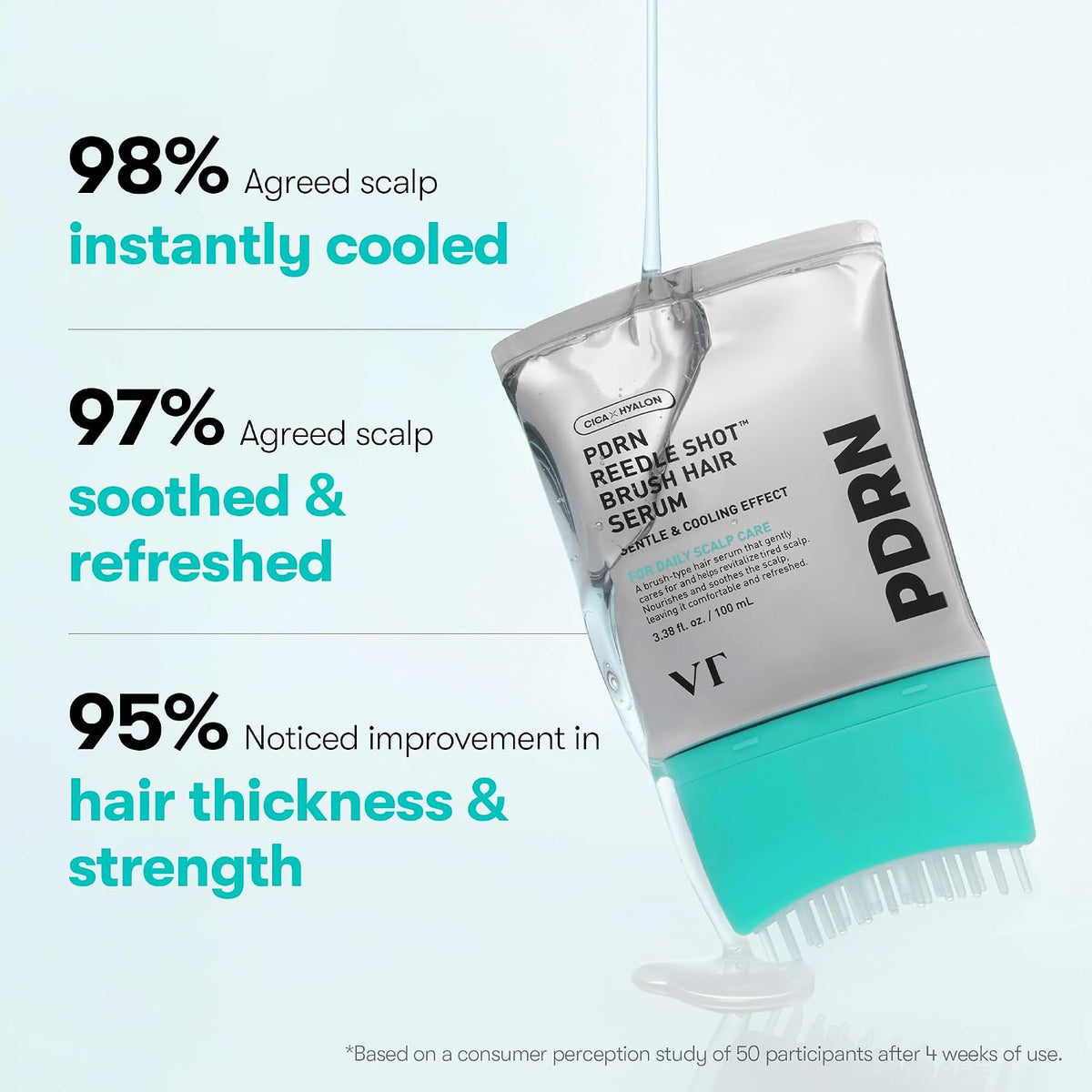 VT PDRN Reedle Shot Brush Hair Serum – 100ml
