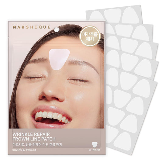 Marshique Wrinkle Repair Frown Line Patch – 60 Patches