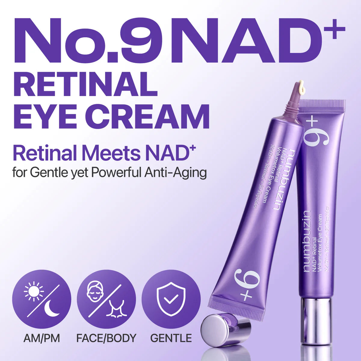 Numbuzin No.9 NAD Retinal Volumetox Eye Cream 20ml