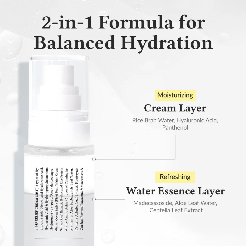 Dr. Althea 345 Relief Cream Mist-60ml