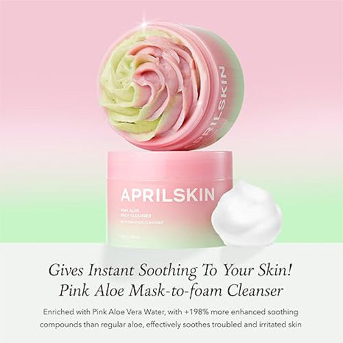 APRILSKIN Pink Aloe Pack Cleanser (120g)