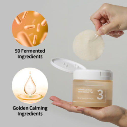 Numbuzin No.3 Radiance Glowing Jumbo Essence Pad 150ml (70 Pads)