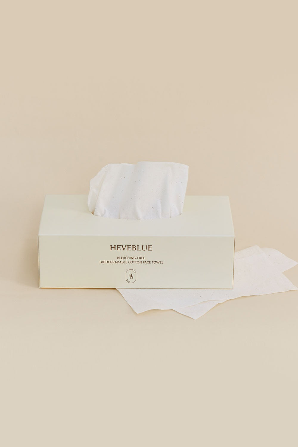 Heveblue Unbleached 100% Cotton Face Towel (60ea)