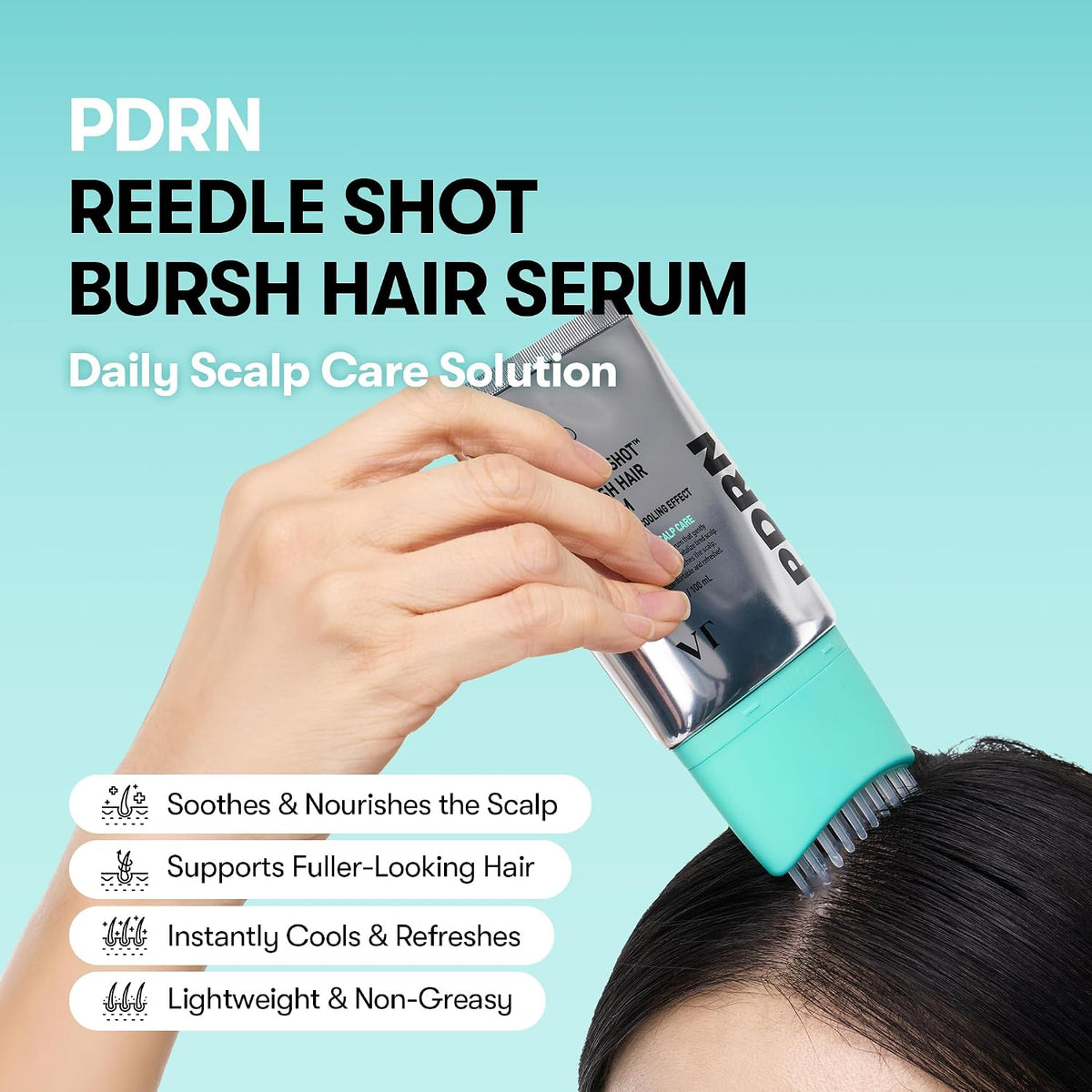VT PDRN Reedle Shot Brush Hair Serum – 100ml