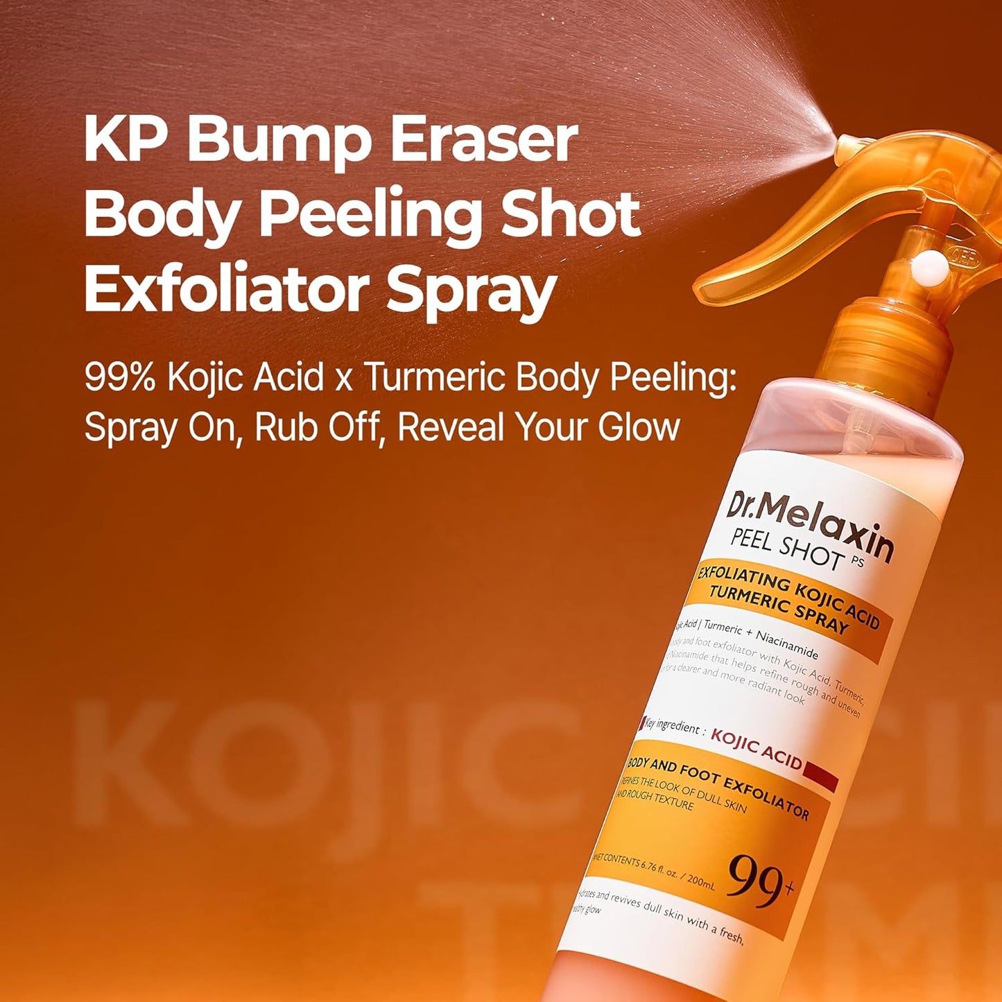 Dr. Melaxin Peel Shot Exfoliating Kojic Acid Turmeric Spray-200ml