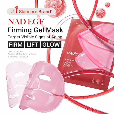 Medicube EGF NAD Firming Gel Mask – 1 Box (4EA)