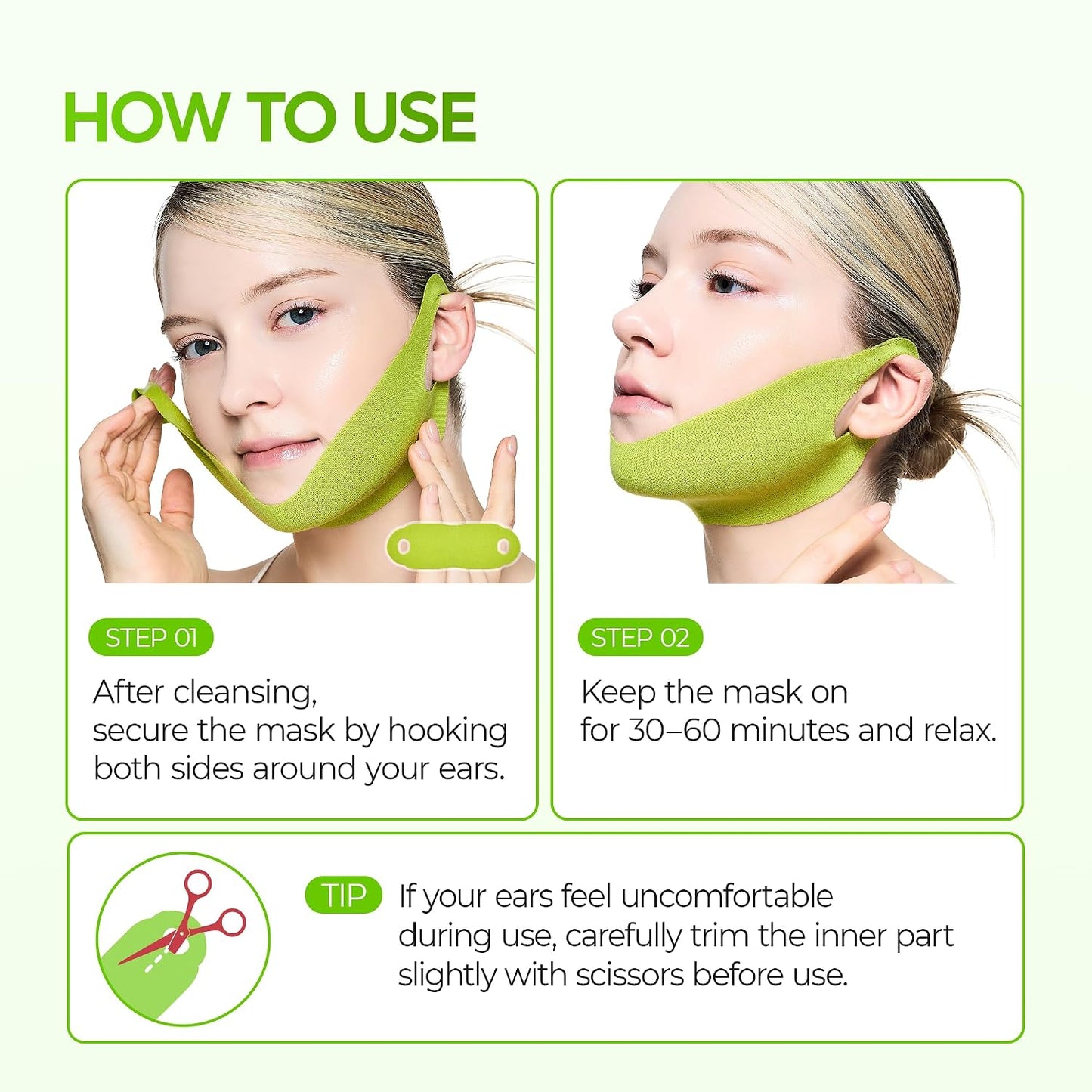 Dr. Melaxin Cactox Cooling V-Up Mask (4 Masks)