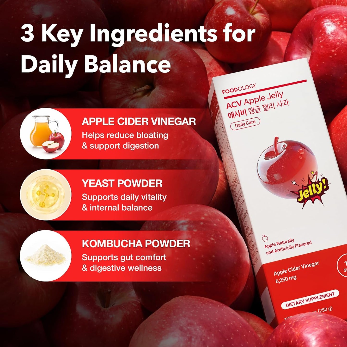 Foodology (Renew) Apple Cider Vinegar Apple Jelly