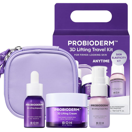 BIOHEAL BOH Probioderm™ 3D Lifting Travel Kit (3-Piece Set+ Travel Bag)