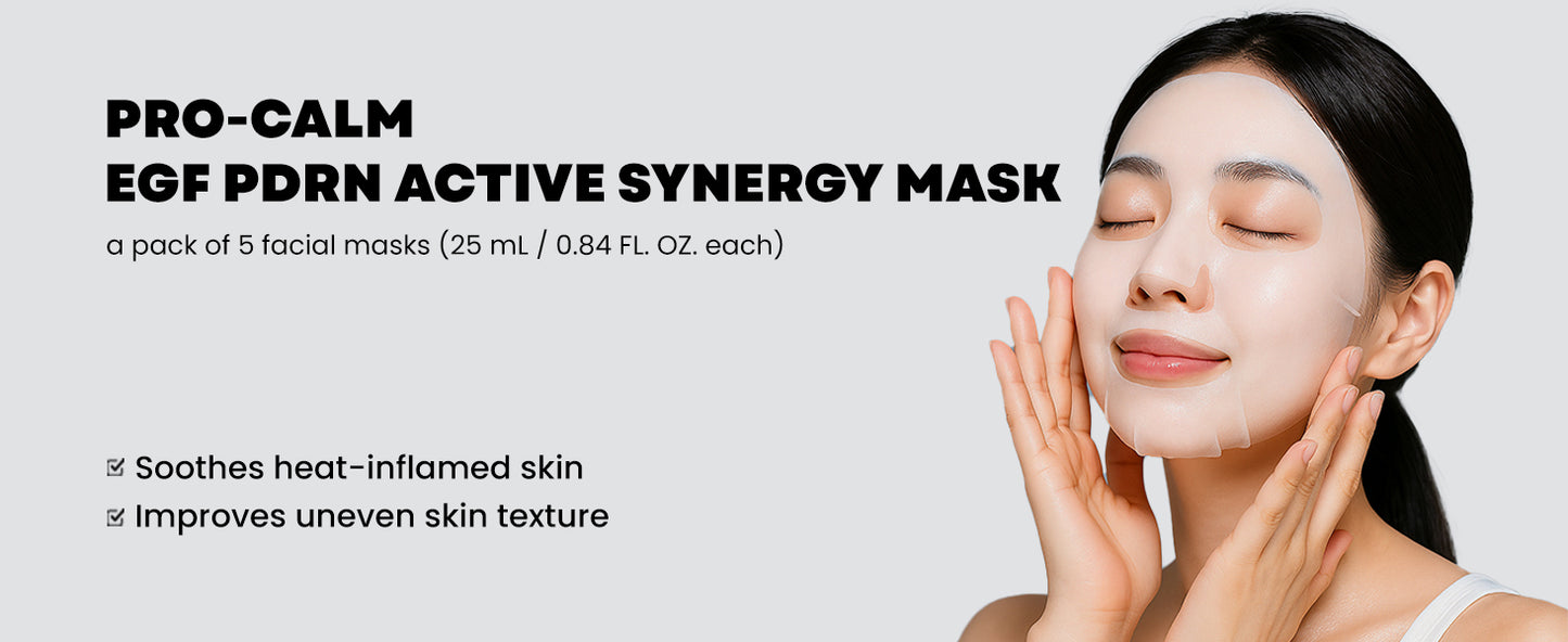 PRO-CALM EGF PDRN Active Synergy Mask (5ea)